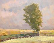 konrad magi Landscape of Viljandi USA oil painting artist